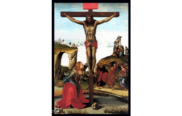 Crocifisso con la Maddalena