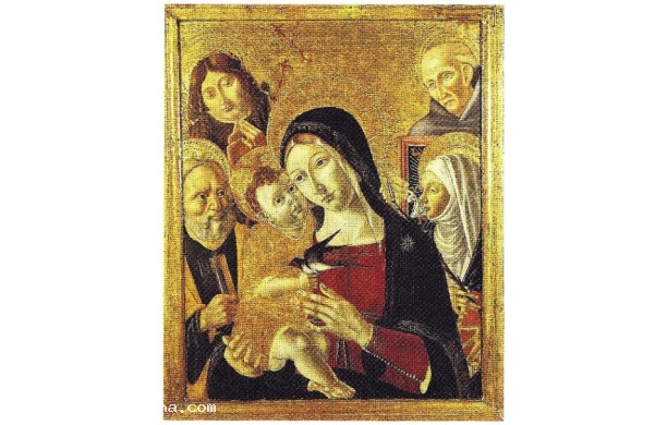 Vergine col Bambino e la rondine