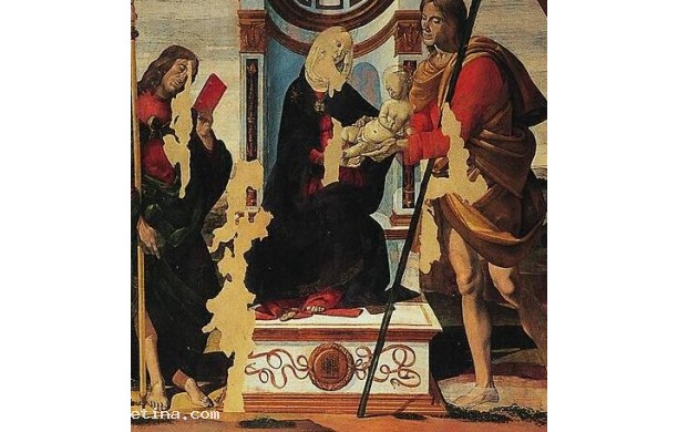 Madonna con il Bambino e i santi Giacomo e Cristoforo